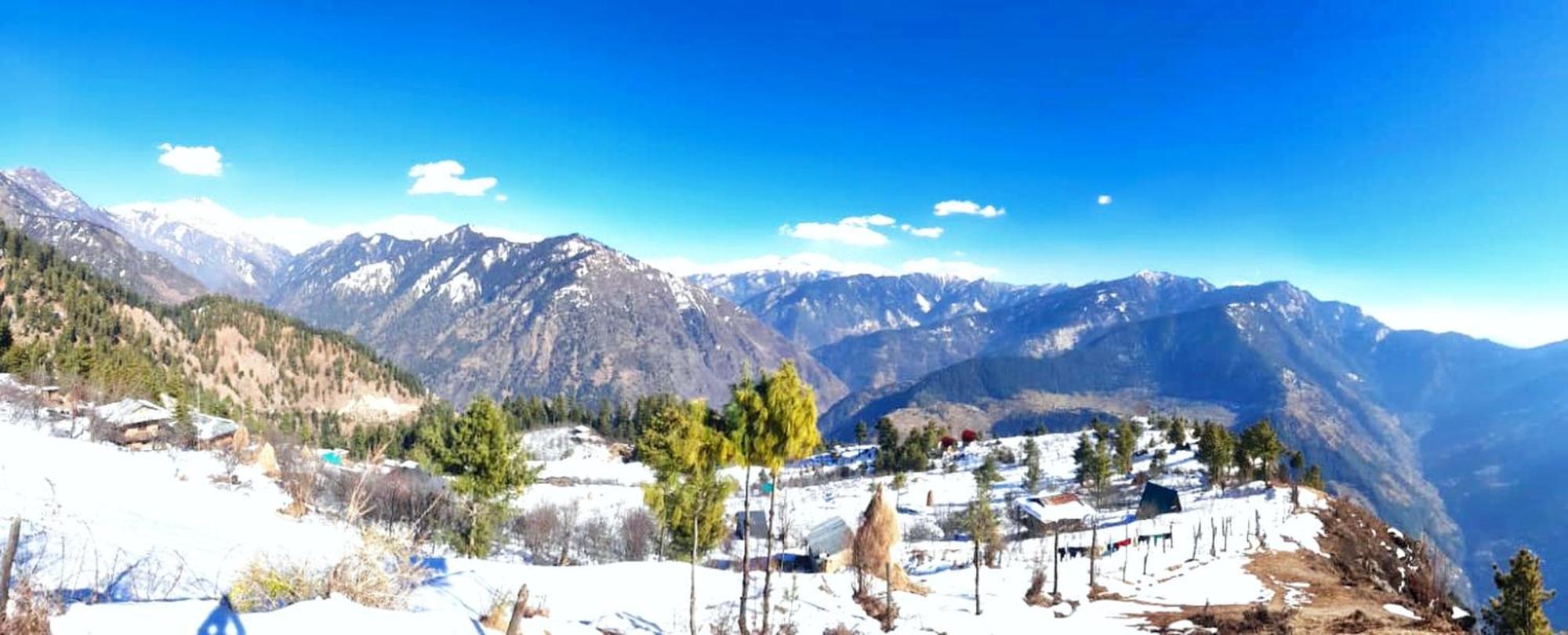 Vansh Green View Homestay Sainj Kültér fotó